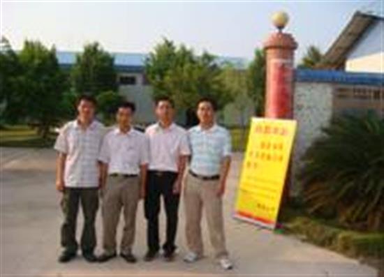 波士膠芬得利（中國）粘合劑有限公司代表來三水工廠指導和考察